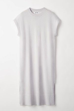 Soft Goat - Oversized Dress - Cashmere dress - S - Pearl Grey
