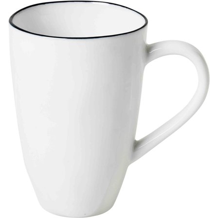 Broste 'Salt' håndlaget kopp m. hank' - 'Hvit