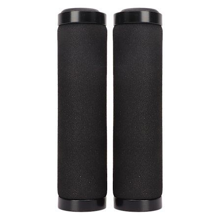 Dobbel Lås Sykkelhåndtak Gripe Svamp Sklisikker Støtdemping for 2,22 cm Styre Svart