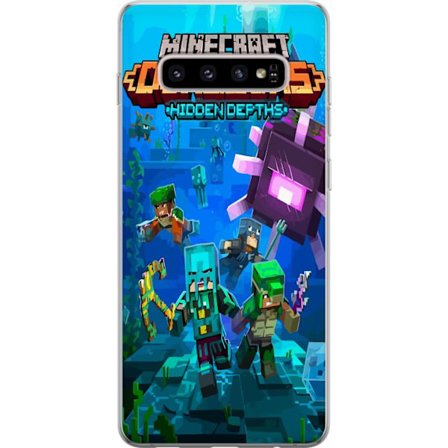 Kompatibelt Mobilskal till Samsung Samsung Galaxy S10+ Minecraft