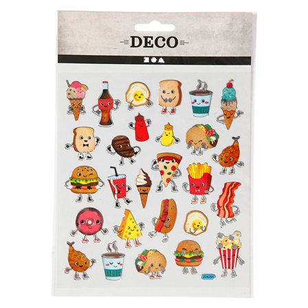 Creativ Company Stickers Snacktime 1 filles