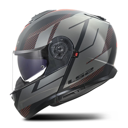 Åpningshjelm LS2 FF908 Strobe II Svart/grå S