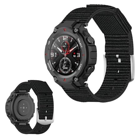 Amazfit T-Rex nylon weave watch band - Black