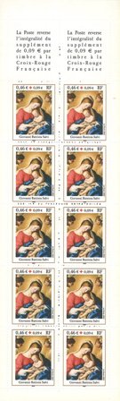 Frankrig 2002 - YT nr. 2051 (3531) - Røde Kors Hæfte