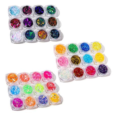 Kynsilakkatarrat 3D itseliimautuvat, Teenitor Kynsilakkakoristeet Holografisella tyylillä 1