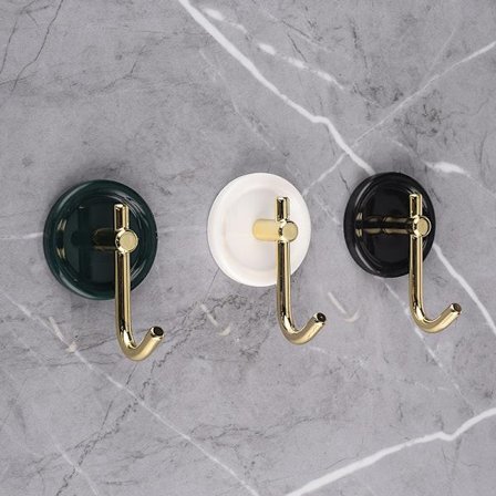 Självhäftande krok - 4 st självhäftande självhäftande krokar 5 kg (max), för hängande badrum, kök