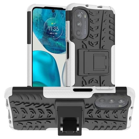 Offroad Motorola Moto G82 / Motorola Moto G52 skal - Vit