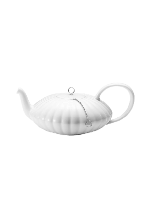 Georg Jensen BERNADOTTE Tekanna 1,2 L Serveringstillbehör Unisex Vit 11,7x19,4x26,6 cm