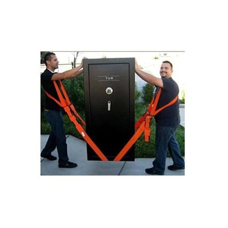 Kraftige løftestropper for flytting av gjenstander Skulderselesystem 2 personer Kompatibel med tunge laster