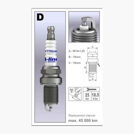 Tändstift A-line 12