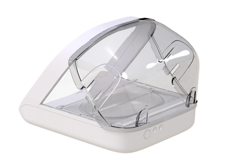 SureFeed - Bakdeksel til mikrochip-mater til kjæledyr - Katt - Matplass og vannfontener for katt - Fôrautomater for katt - ZOO.no