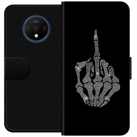 Oneplus 7t Plånboksfodral Fuck You Bling