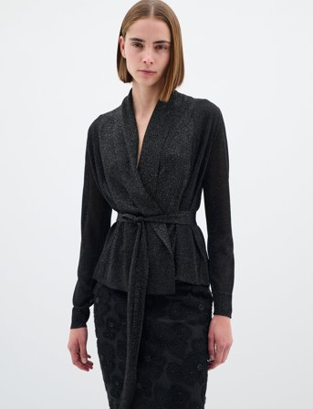 InWear Thaniiw Short Cardigan - Black - XS