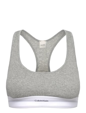 Lightly Lined Bralette Grey Calvin Klein
