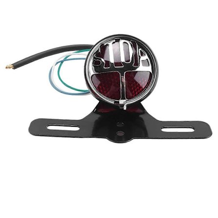 Motorcykel Retro Baglygte Nummerplade Baglygte Bremselys Stoplys