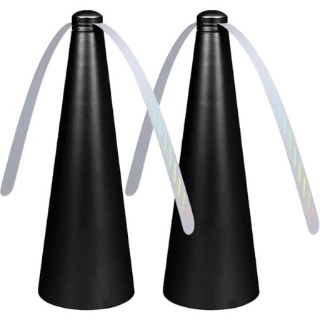 2 st Flugfläktar för Bord, Flugfläkt för Uteplats, Håll Flugor och Insekter Borta