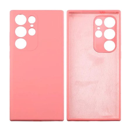 Samsung S23 Ultra 5G Silikonskal - Rosa