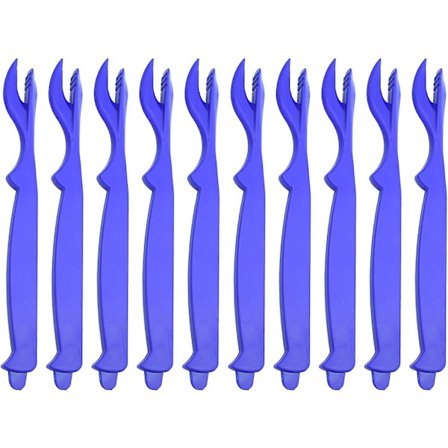 Ravun, hummerin ja katkarapujen kuorintaväline - Työvoimaa säästävä ravintolavaruste - Sininen