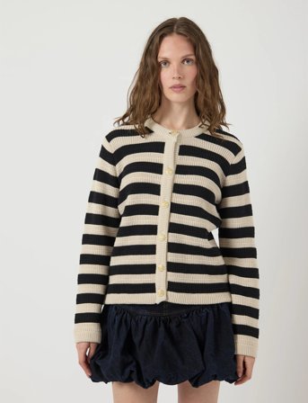 YAS Yassironi Ls Knit Cardigan S. Noos - Black - S
