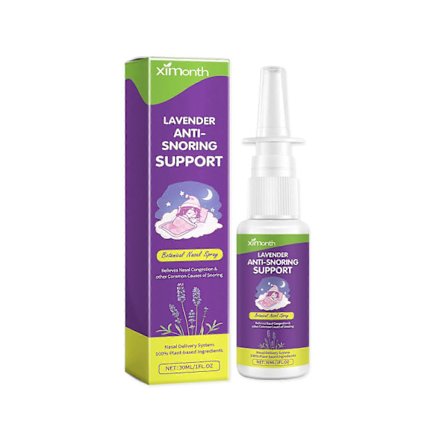 Naturlig Snarkningsspray, 30ml Lavendel Snarkningsstöd, Snabb Snarkningslösning, Hjälper Till Att Öppna Halsen & Luftvägarna
