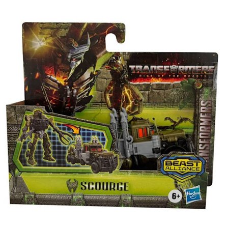 Figuriini Transformers Scourge, Rise Of The Beasts, Beast Alliance, muunneltava robotti rekka, Hasbro V2976B