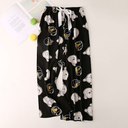 Pyjamasbyxor blommiga nattkläder 9 9