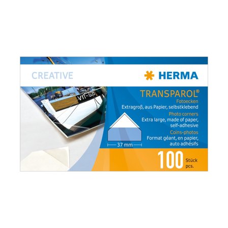 Herma Photo corners HERMA Transparol XL 100 pcs. double strips