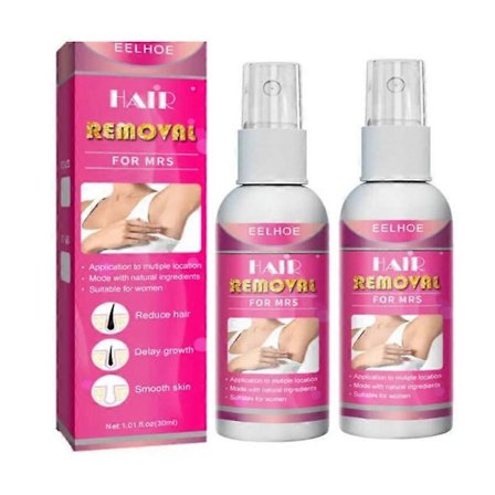 50 ml Hårfjerningsspray Permanent Hæmmer Armhuler Ben Arme Smertefri Skæg Bikini Intim Ansigts Hårfjerning til Kvinder