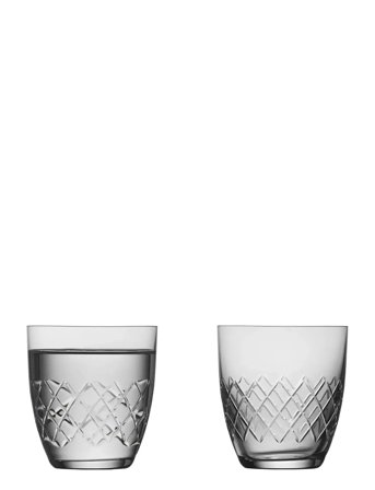 Lyngby Glas Vandglas Eaton 2 Stk. - Nude - 30 CL