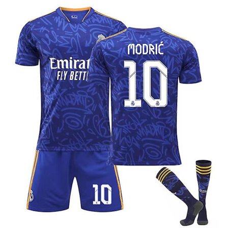 Real Madrid Away Royal Soccer Kits Fodboldtrøje T-shirt 22/23