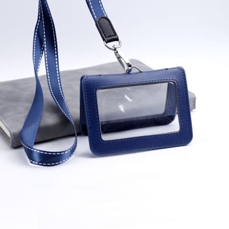 Cover i äkta läder Bank Business Arbetskortshållare