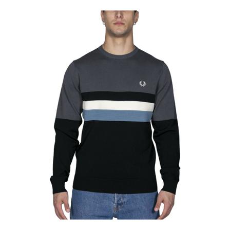 Fred Perry Sweater Sort, Herre