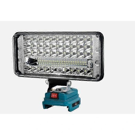 90W Fr Makita Li-ion Batteri LED Arbejdslampe 18V Projektør Lampe Lommelygte