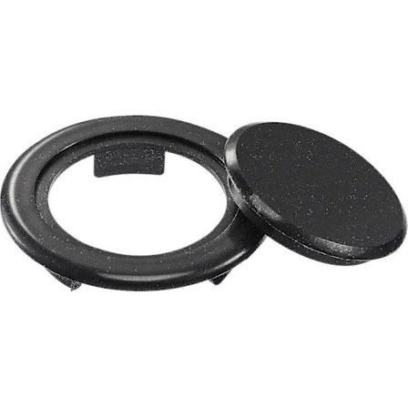 2 tuuman Patio-pöydän aurinkovarjon reiän rengas ja korkki, vakiokokoinen aurinkovarjo paksumpi (valkoinen)