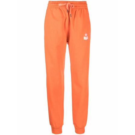 Isabel Marant Étoile, Trousers Pomarańczowy, Kobieta, Rozmiar: XS