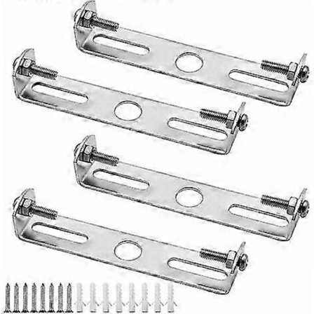 10 stk. 95 mm loftlampe monteringsbeslag pendel lampe tilbehør loftlampe bundplade loftlampe panel panelbeslag