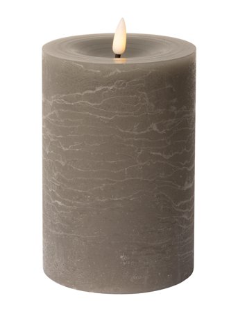 C'est Bon | Rustic Finish Led Pillar Candle | H15CM