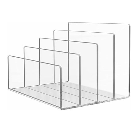 Opbevaringsstativ Klar akryl Filsortering FIRE GRID FIRE GRID