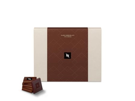 NESPRESSO Choklad mörk 70% kakao 40/fp - Lyreco - Kök och servering - Ätbart - Godis och choklad