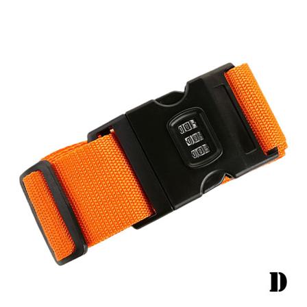 Nansh 4-pack Set, Justerbara Resväskabälten Silic