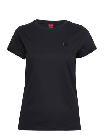 The Slim Tee 18 T-shirt Top Sort HUGO