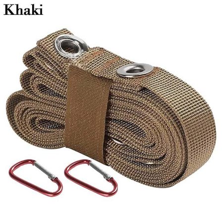 Telt Snøre Baldakin forlængelsesbælte KHAKI