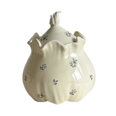 Matförvaringsburk Multifunktionell Rund Kaffeburk för Socker Snacks Mjöl 400ml