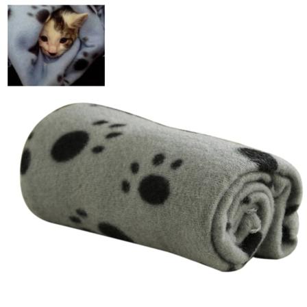 100x70cm Vintervarm Blød Dyreplaid Kat Hvalpesovesofa Dobbeltsidet Hundeplaid