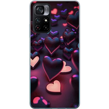 Yhteensopiva Puhelinkuori Xiaomi Xiaomi Poco M4 Pro 5G KeskiyönSydämet