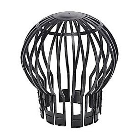 12,5 x 14,5 cm (halkaisija x korkeus) - 4 kourunsuojan tai syöksytorven suojan sarja