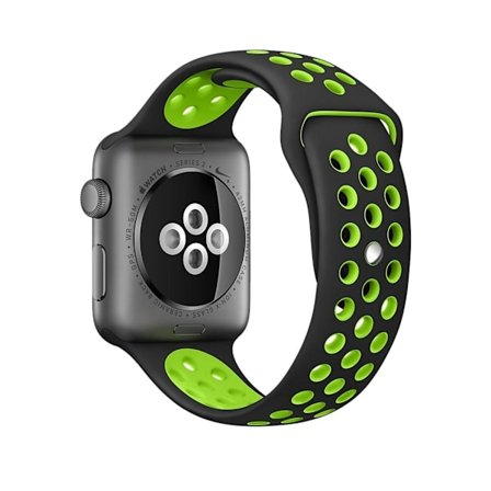 För Apple Watch 38/40 mm silikon Sport klockarmband