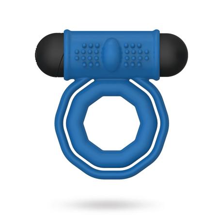 Double Rings Rechargeable Cock Ring - Vuxen.se - Bättre erketion med penisring, standard, vibrerande