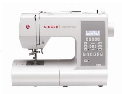 SINGER Confidence 7470 Symaskin 173 sømmer, knapphull: 7 sømmer. - 4 trinn, LCD-skjerm, minnefunksjon, 2 LED-lys