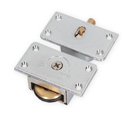 1 par Nio Typ Kullager Gliddelar Hjul Skåp Skåpdörr Glidande Trissa Diameter Hjul